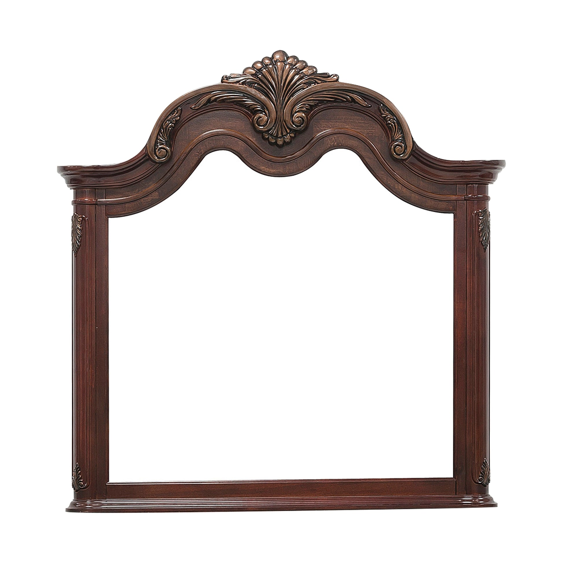 Deryn Park Cherry Sleigh Bedroom Set - SET | 2243SLK-1 | 2243SLK-2 | 2243SLK-3EK | 2243-5 | 2243-6 | 2243-4 | 2243-9 - Luna Furniture - Dallas Store