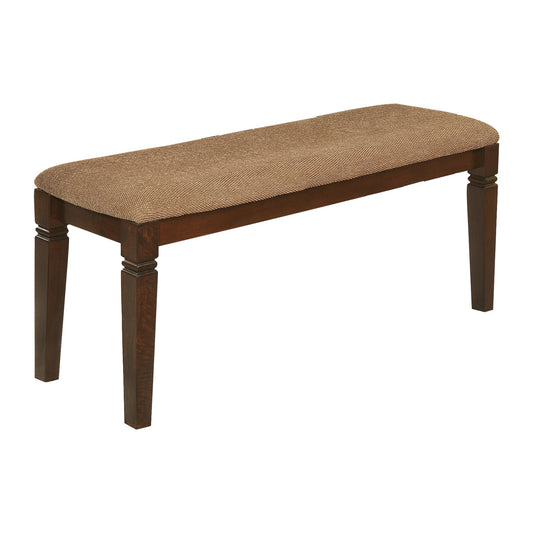 Devlin Espresso Dining Bench - 2538-13 - Luna Furniture - Dallas Store
