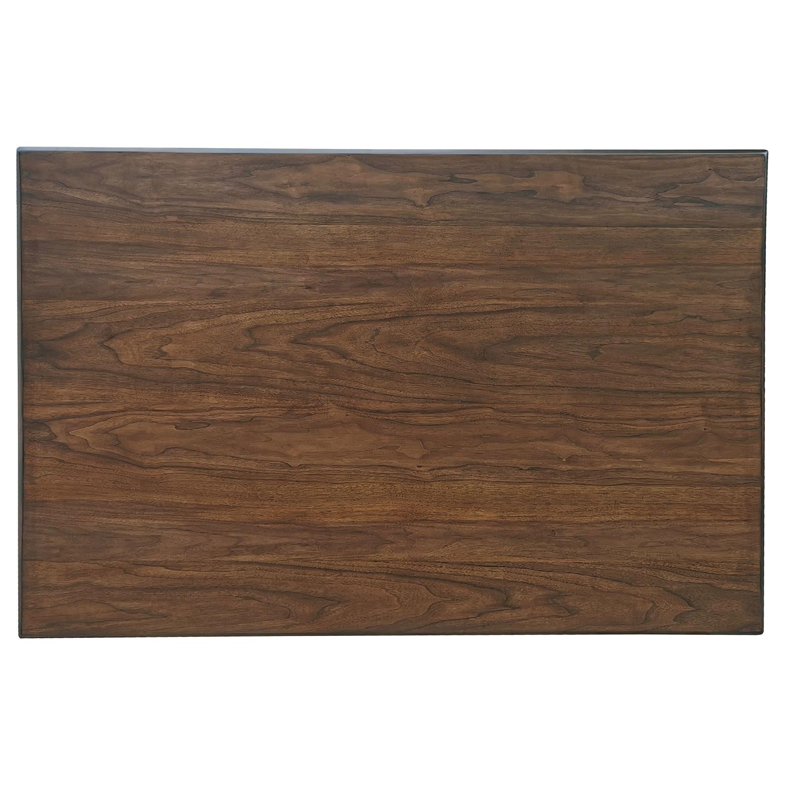 Dewey Walnut 2-Drawer Counter Height Table with Open Shelves - 115208 - Luna Furniture - Dallas Store
