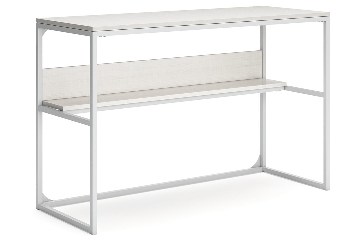 Deznee White Home Office Desk - H162-14 - Luna Furniture - Dallas Store