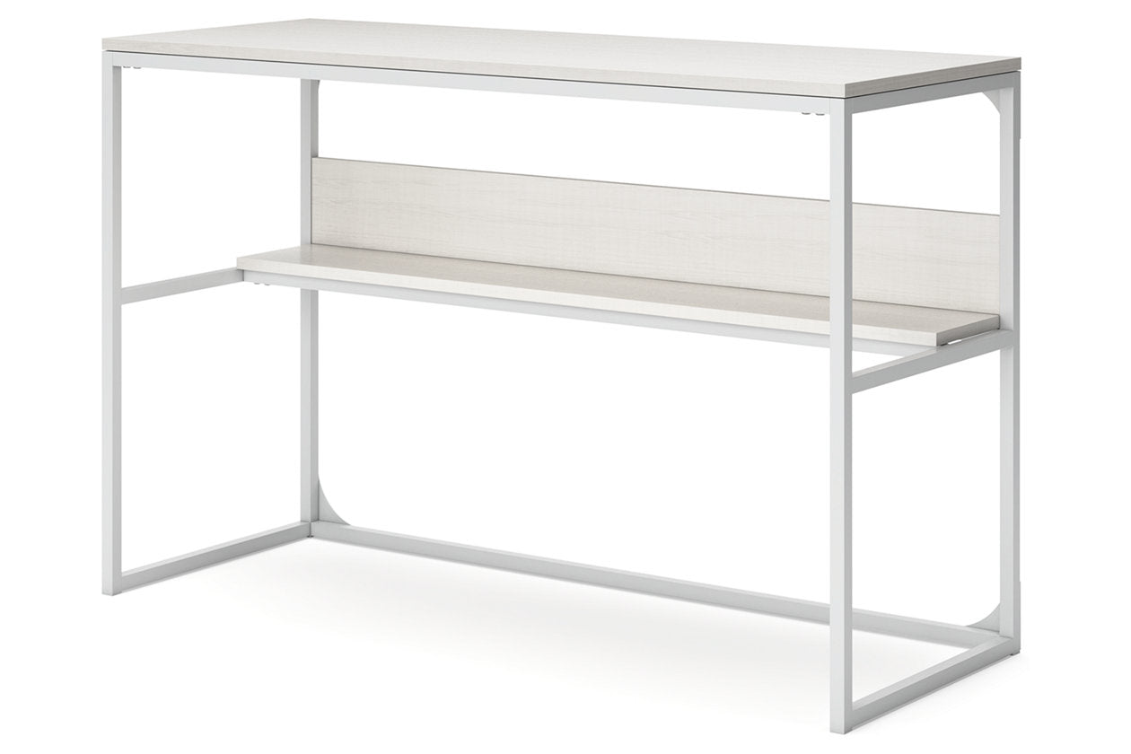 Deznee White Home Office Desk - H162-14 - Luna Furniture - Dallas Store