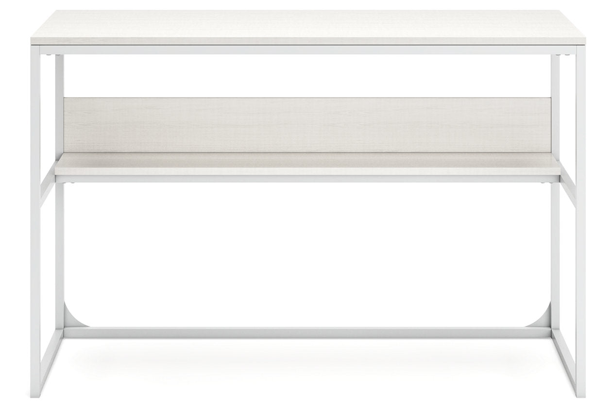 Deznee White Home Office Desk - H162-14 - Luna Furniture - Dallas Store