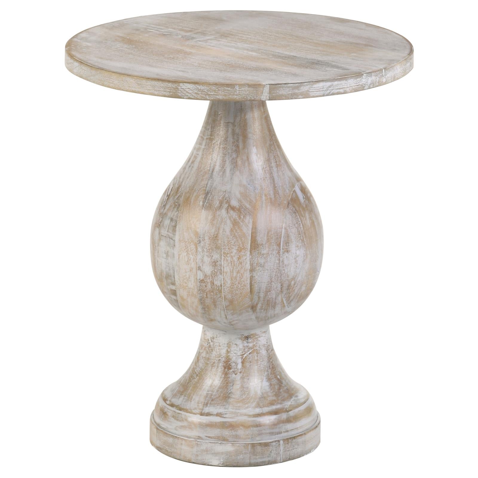 Dianella Round Pedestal Accent Table - 915107 - Luna Furniture - Dallas Store