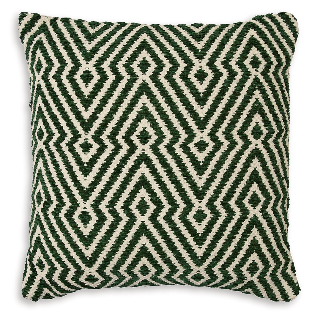 Digover Green/Ivory Pillow (Set of 4) - A1001036 - Luna Furniture - Dallas Store