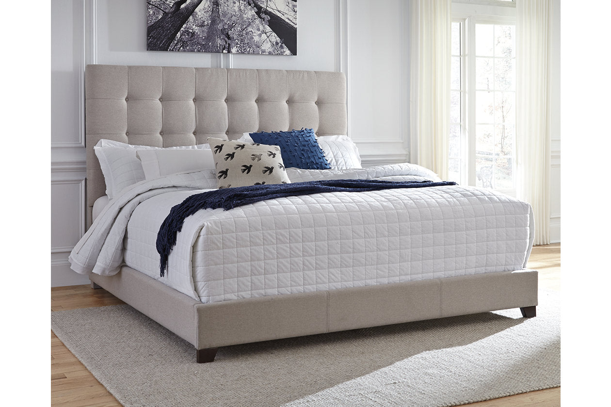 Dolante Beige King Upholstered Bed - B130-582 - Luna Furniture - Dallas Store