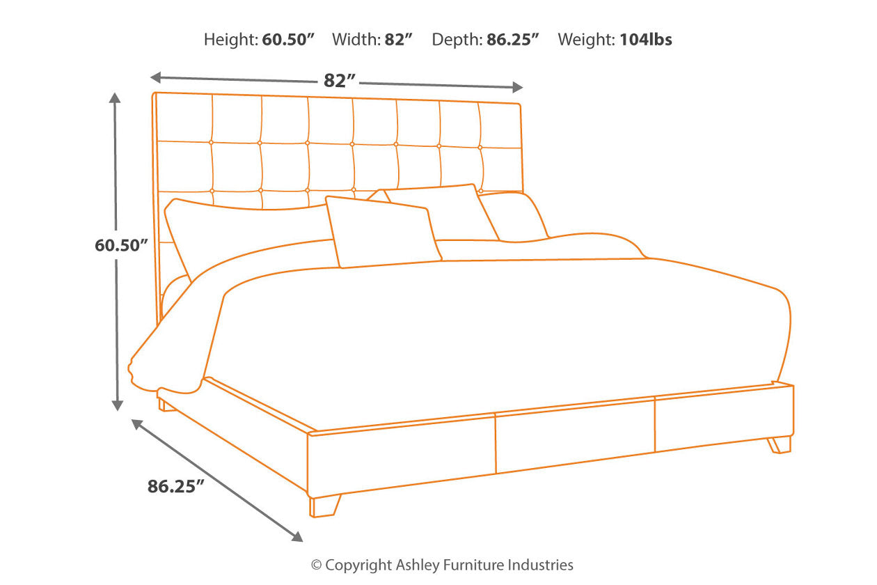 Dolante Beige Queen Upholstered Bed - B130-581 - Luna Furniture - Dallas Store
