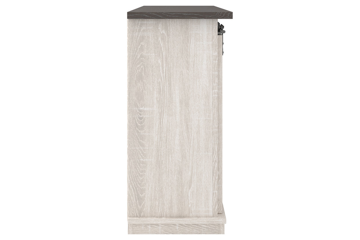 Dorrinson Two-tone 54" TV Stand - W287-48 - Luna Furniture - Dallas Store
