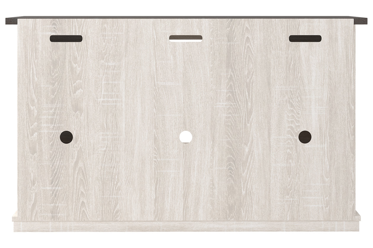 Dorrinson Two-tone 54" TV Stand - W287-48 - Luna Furniture - Dallas Store