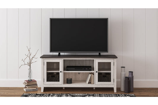 Dorrinson Two-tone 60" TV Stand - W287-68 - Luna Furniture - Dallas Store
