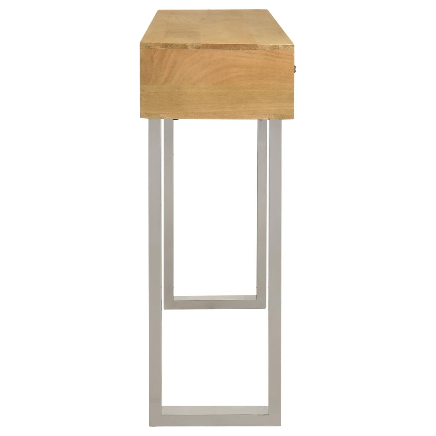 Draco Natural Console Table with Hand Carved Drawers - 953512 - Luna Furniture - Dallas Store