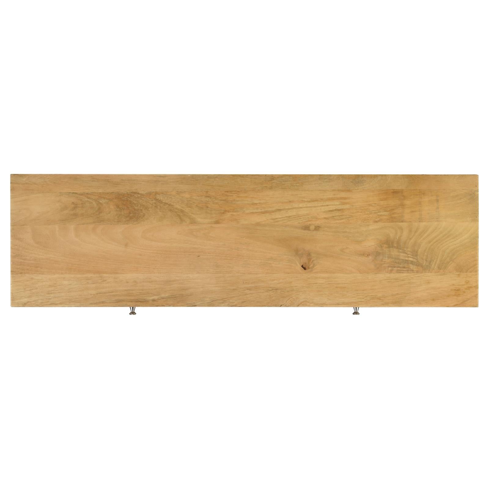 Draco Natural Console Table with Hand Carved Drawers - 953512 - Luna Furniture - Dallas Store