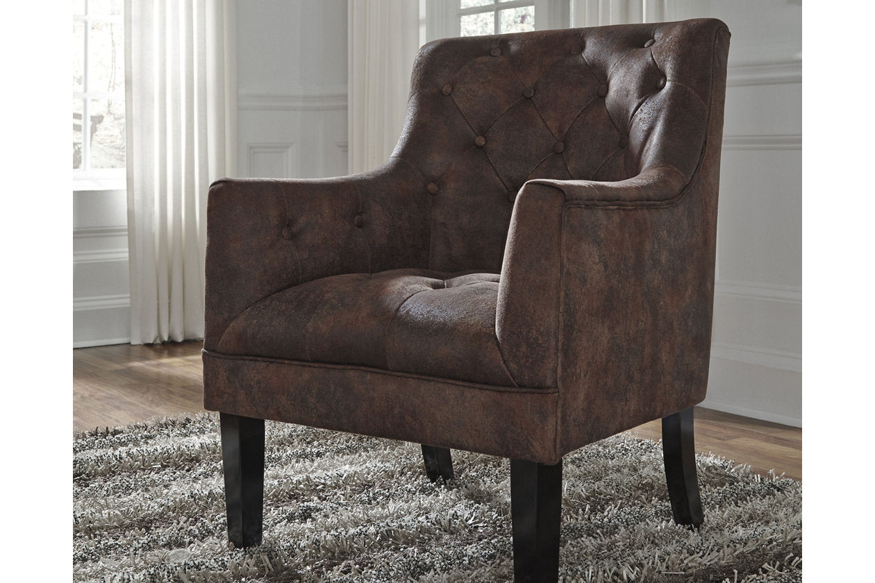 Drakelle Mahogany Accent Chair - A3000051 - Luna Furniture - Dallas Store
