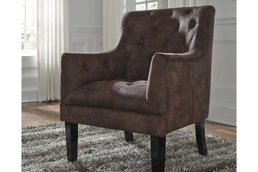 Drakelle Mahogany Accent Chair - A3000051 - Luna Furniture - Dallas Store