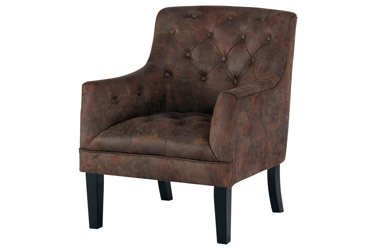 Drakelle Mahogany Accent Chair - A3000051 - Luna Furniture - Dallas Store