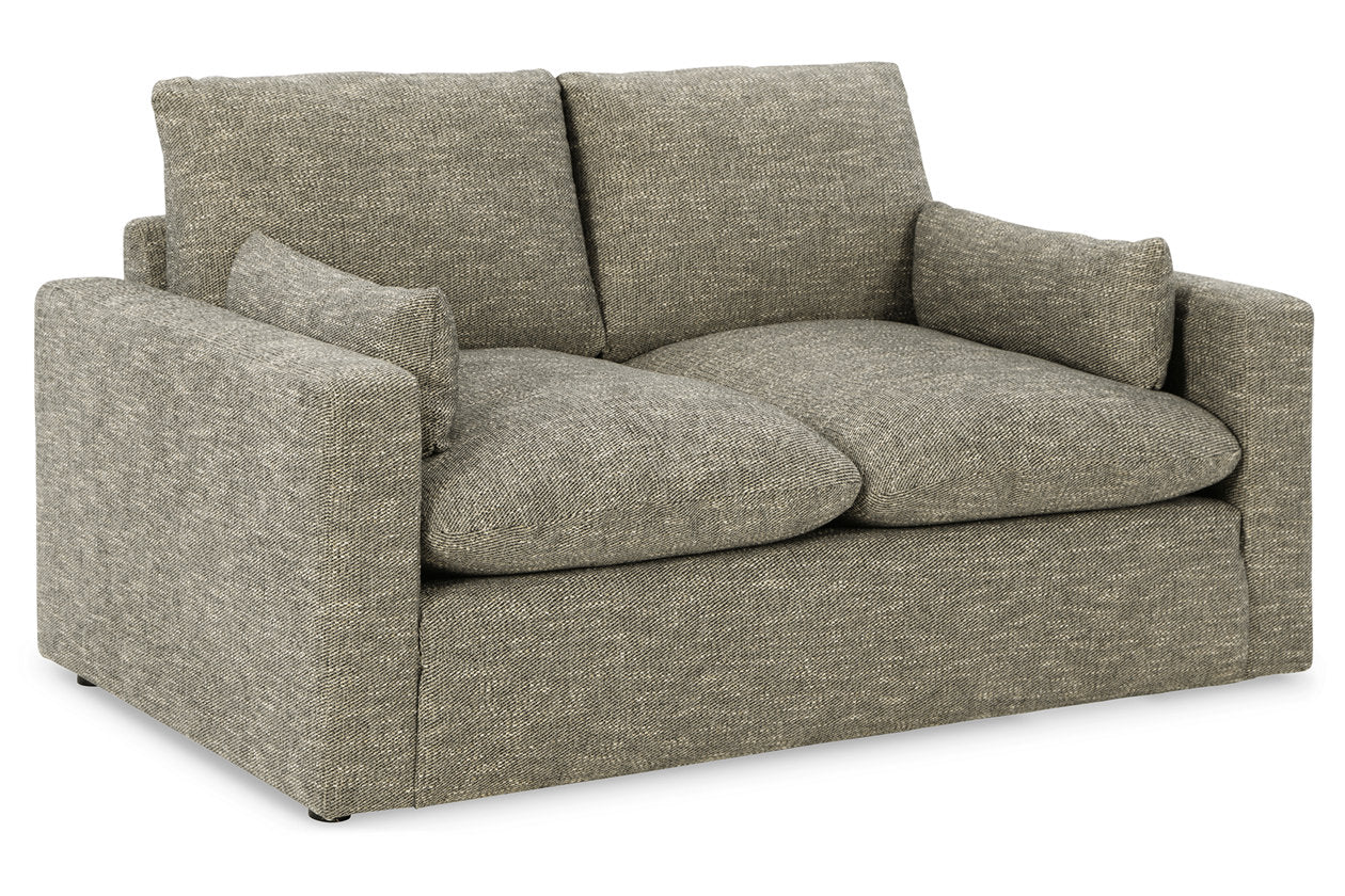 Dramatic Granite Loveseat - 1170235 - Luna Furniture - Dallas Store
