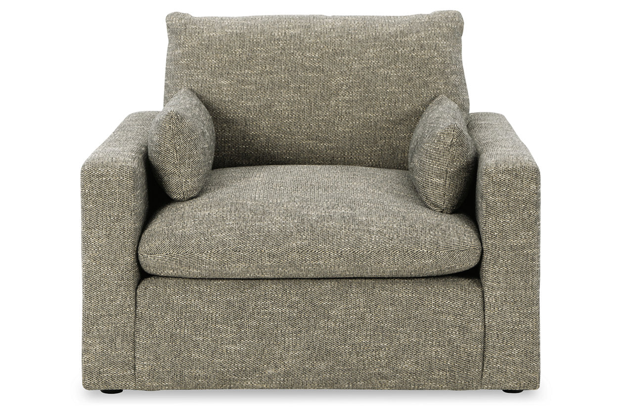 Dramatic Granite Oversized Chair - 1170223 - Luna Furniture - Dallas Store