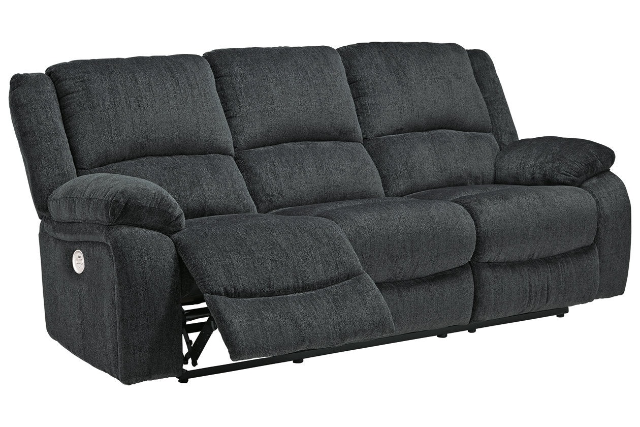 Draycoll Slate Power Reclining Sofa - 7650487 - Luna Furniture - Dallas Store