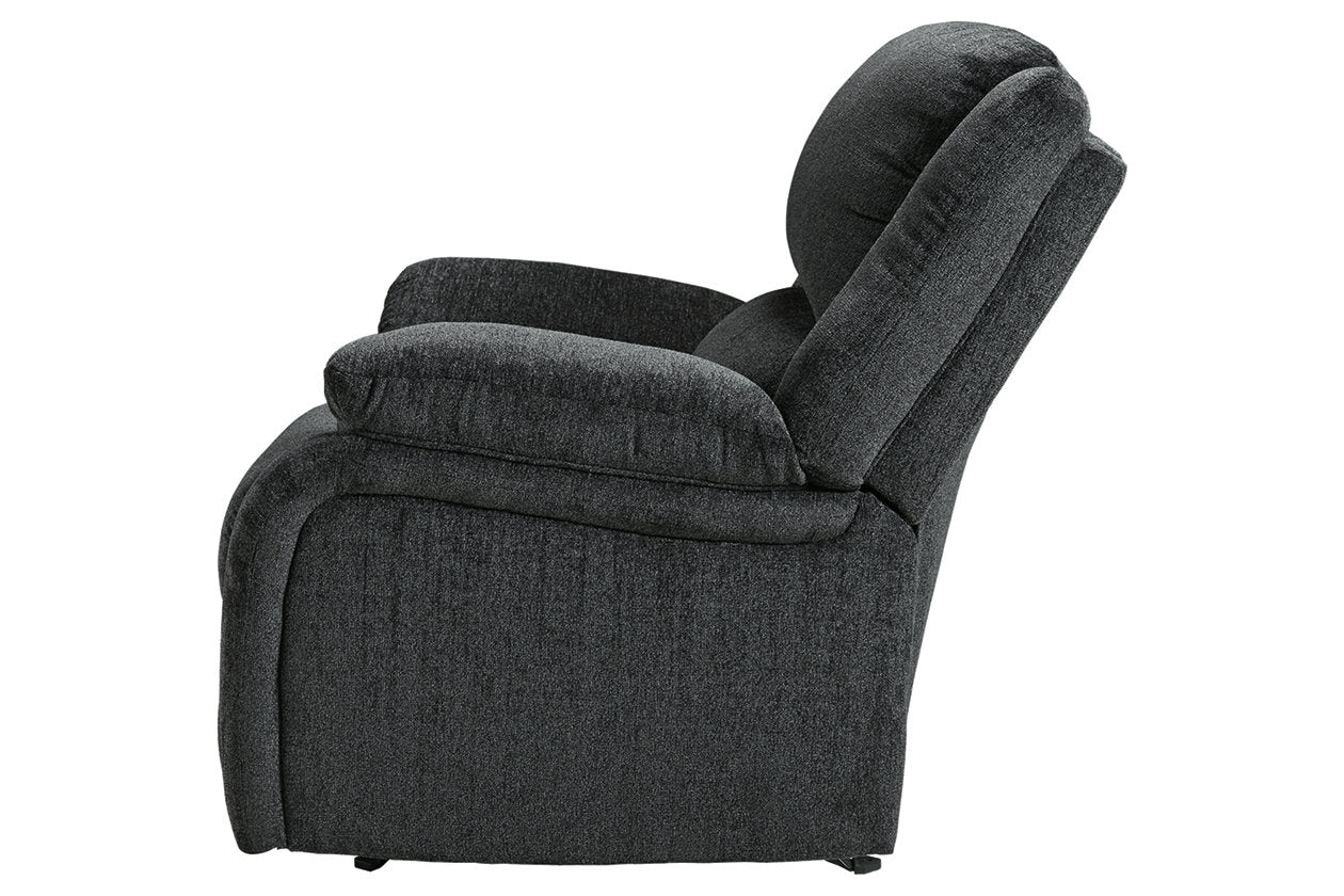 Draycoll Slate Recliner - 7650425 - Luna Furniture - Dallas Store