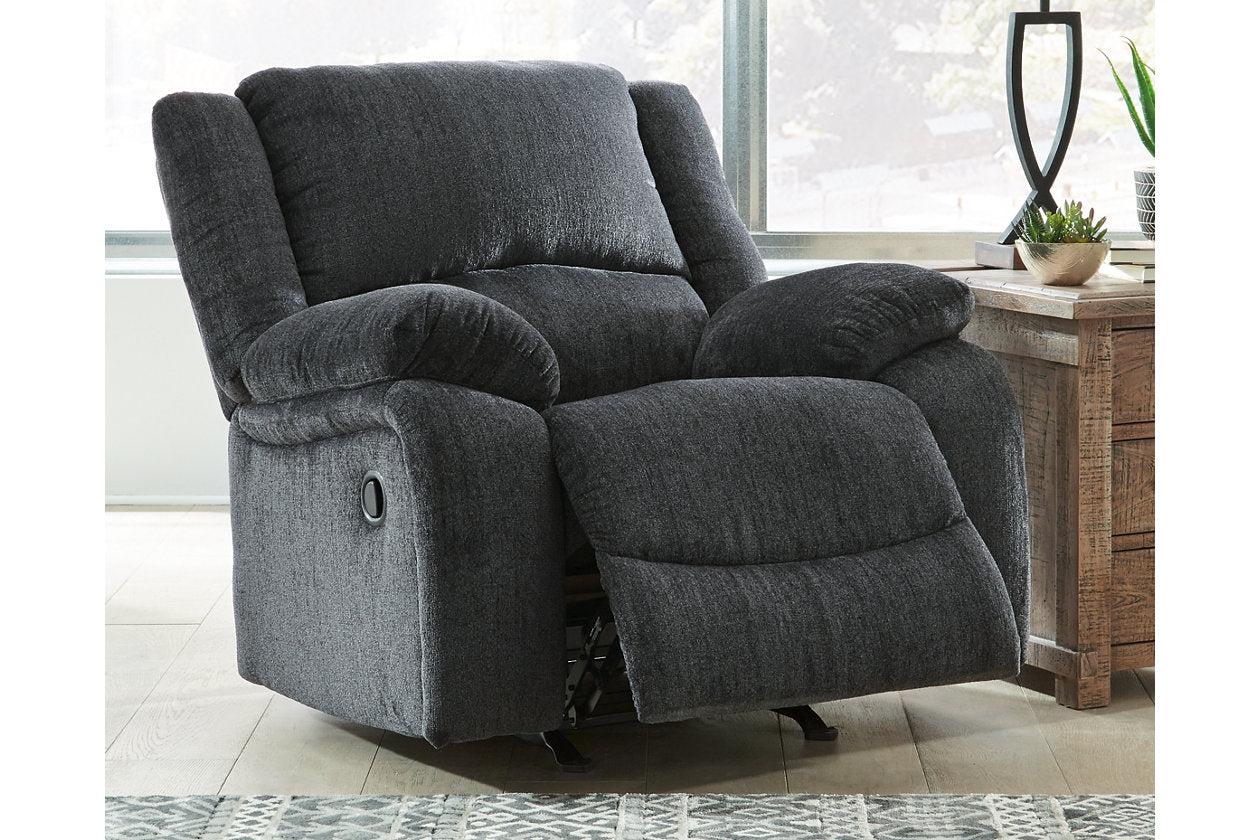 Draycoll Slate Recliner - 7650425 - Luna Furniture - Dallas Store