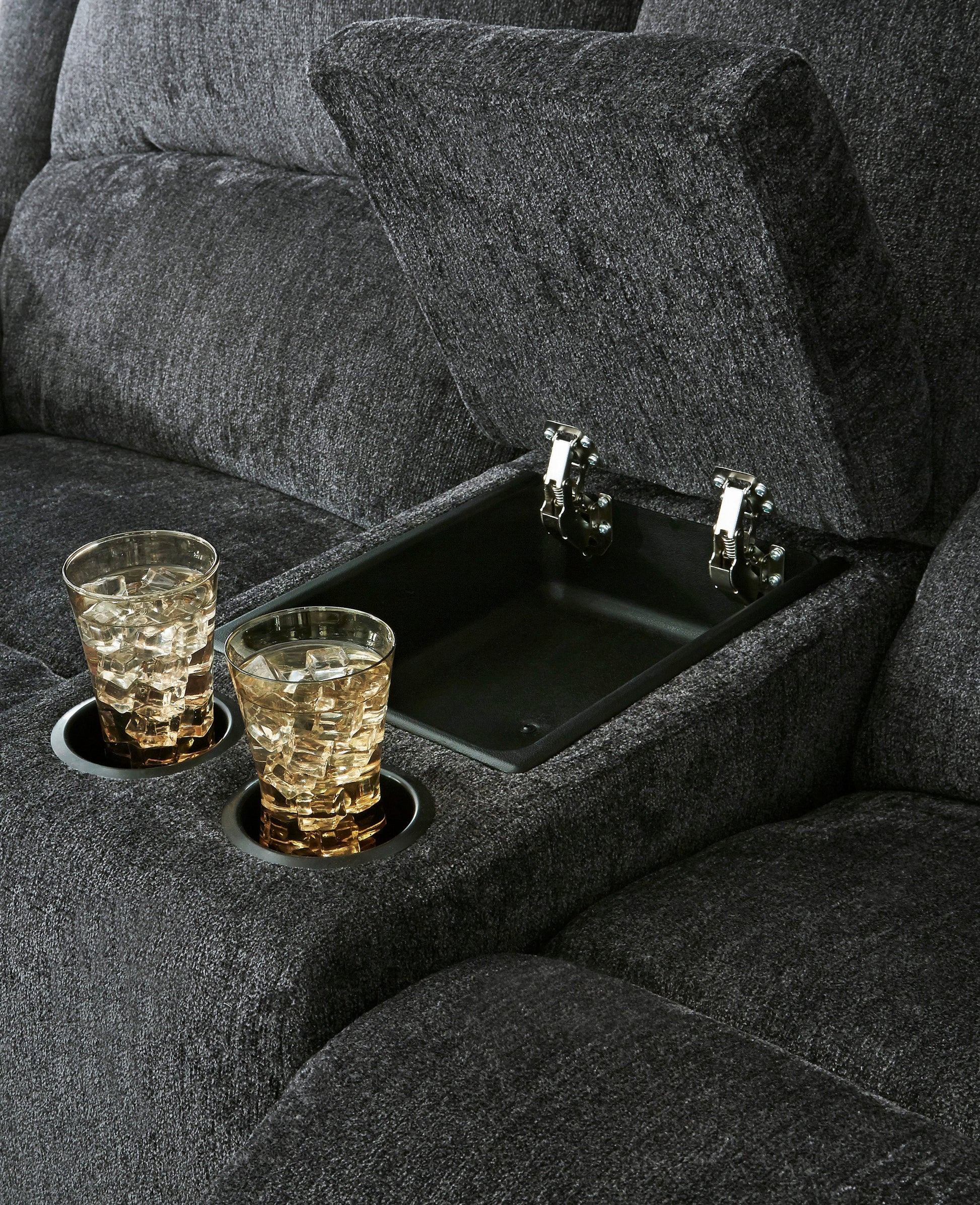 Draycoll Slate Reclining Living Room Set - SET | 7650488 | 7650494 - Luna Furniture - Dallas Store