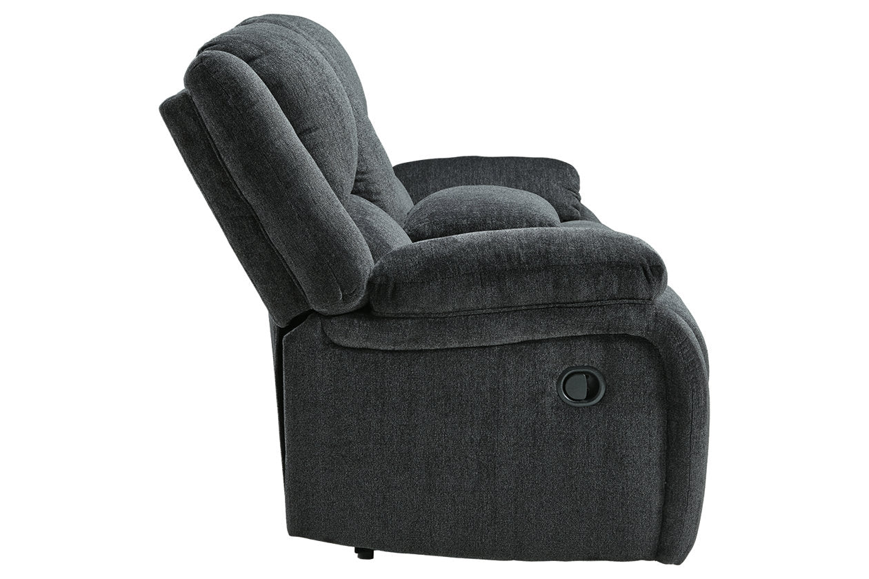 Draycoll Slate Reclining Loveseat with Console - 7650494 - Luna Furniture - Dallas Store