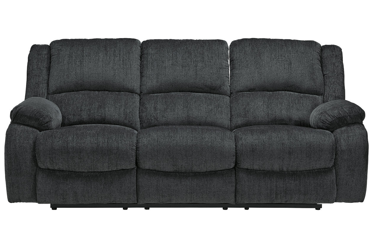 Draycoll Slate Reclining Sofa - 7650488 - Luna Furniture - Dallas Store