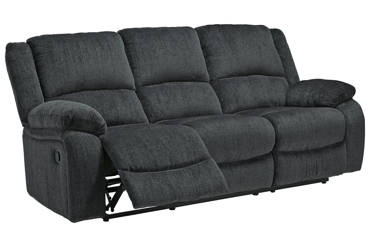 Draycoll Slate Reclining Sofa - 7650488 - Luna Furniture - Dallas Store