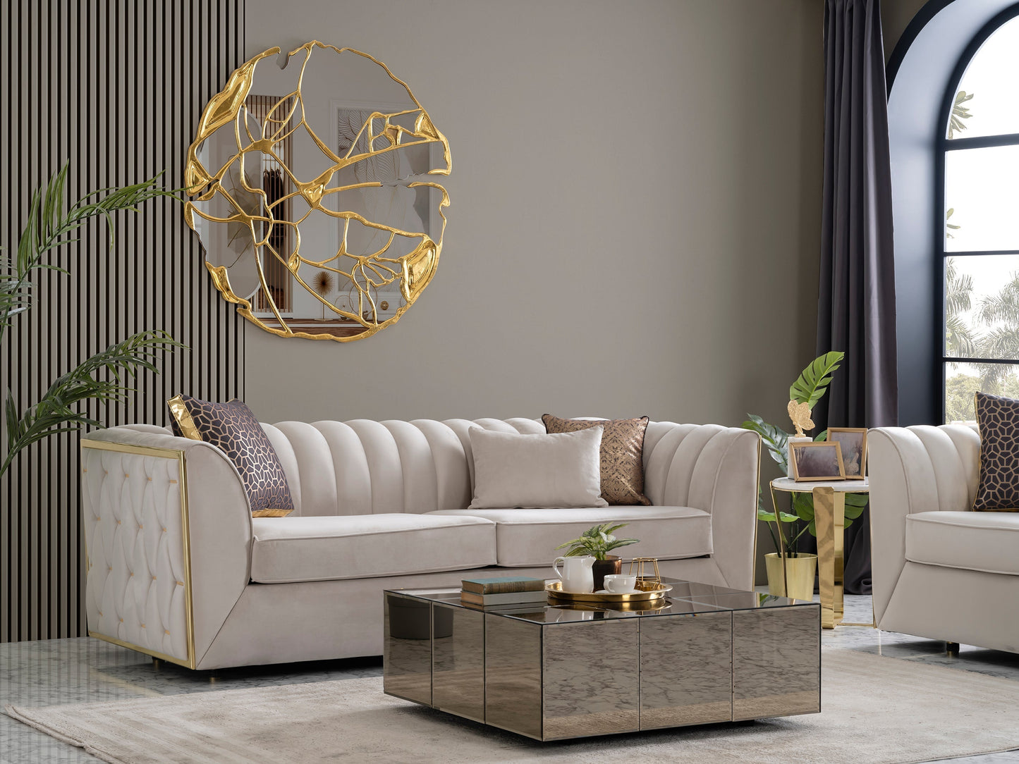 Dream Coffee Table - DREAMGLASS-CT - Luna Furniture - Dallas Store