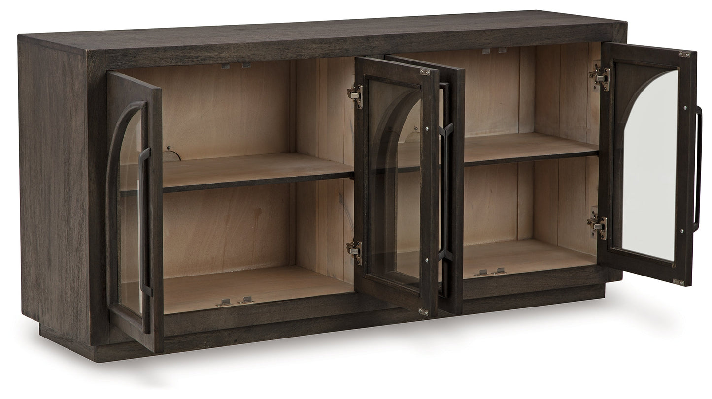 Dreley Grayish Brown Accent Cabinet - A4000586 - Luna Furniture - Dallas Store