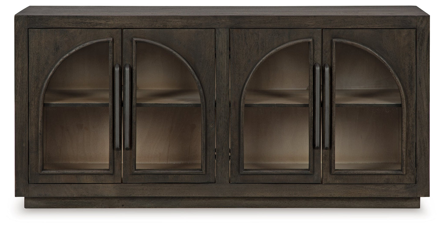 Dreley Grayish Brown Accent Cabinet - A4000586 - Luna Furniture - Dallas Store