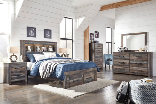 Drystan Multi Bookcase Footboard Storage Youth Bedroom Set - SET | B211-84S | B211-85 | B211-86 | B211-31 | B211-36 | B211-92 | B211-46 - Luna Furniture - Dallas Store