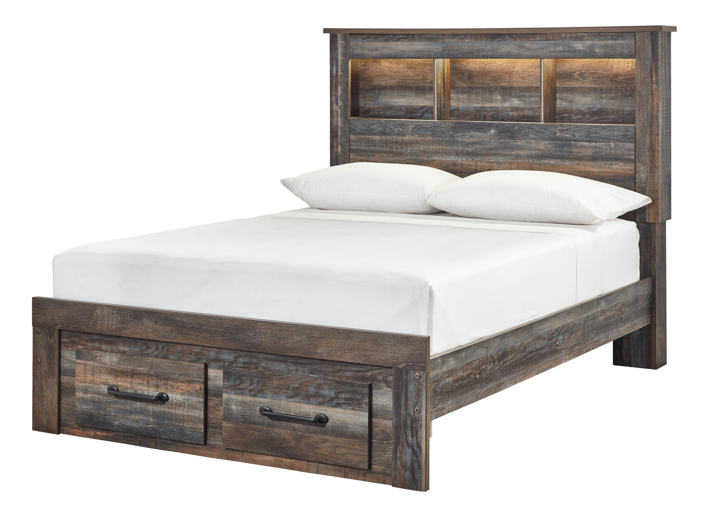 Drystan Multi Bookcase Footboard Storage Youth Bedroom Set - SET | B211-84S | B211-85 | B211-86 | B211-31 | B211-36 | B211-92 | B211-46 - Luna Furniture - Dallas Store