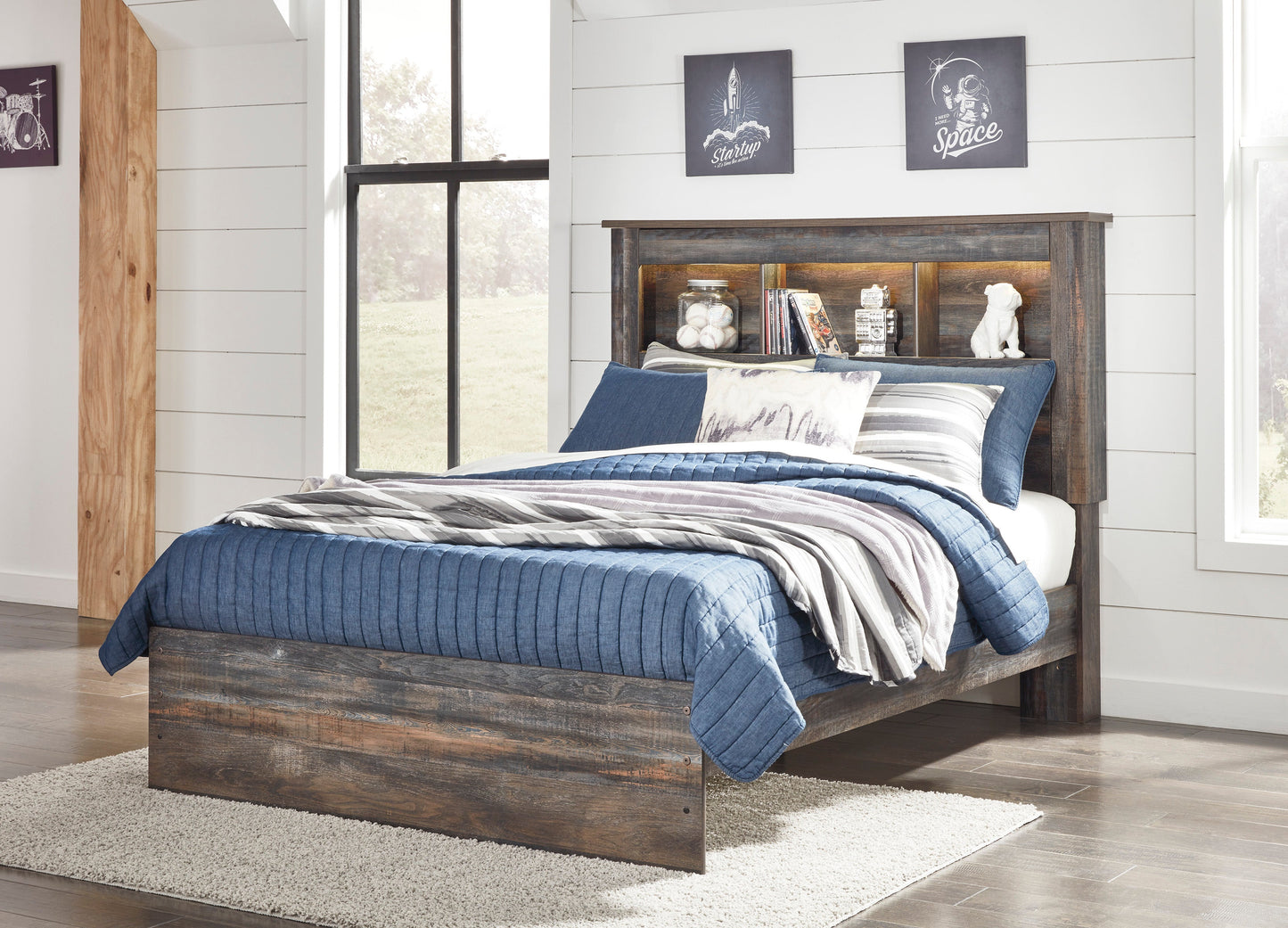 Drystan Multi Bookcase Youth Bedroom Set - SET | B211-84 | B211-85 | B211-86 | B211-31 | B211-36 | B211-92 | B211-46 - Luna Furniture - Dallas Store