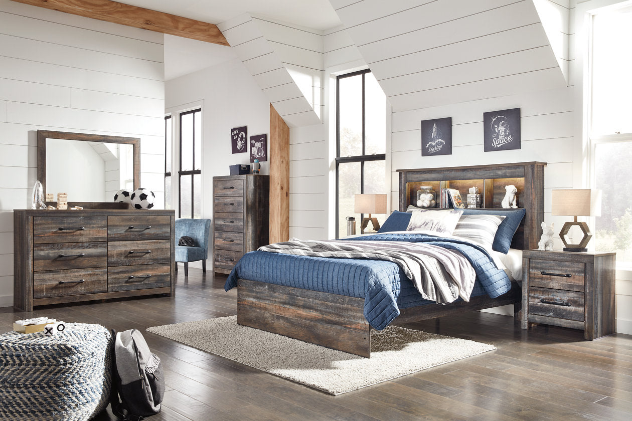 Drystan Multi Full Bookcase Bed - SET | B211-84 | B211-85 | B211-86 - Luna Furniture - Dallas Store