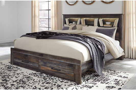 Drystan Multi King Bookcase Bed with 2 Storage Drawers - SET | B211-56S | B211-69 | B211-97 - Luna Furniture - Dallas Store