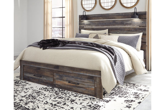 Drystan Multi King Panel Bed with Storage - SET | B211-58 | B211-97 | B211-56S - Luna Furniture - Dallas Store