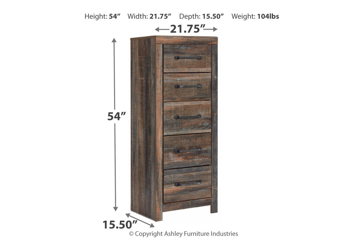 Drystan Multi Narrow Chest - B211-11 - Luna Furniture - Dallas Store