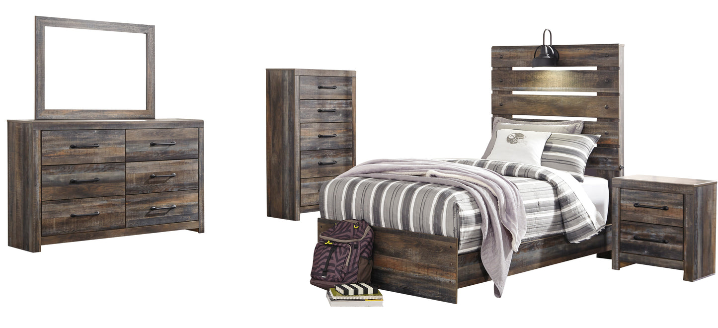 Drystan Multi Panel Youth Bedroom Set - SET | B211-52 | B211-53 | B211-83 | B211-31 | B211-36 | B211-92 | B211-46 - Luna Furniture - Dallas Store