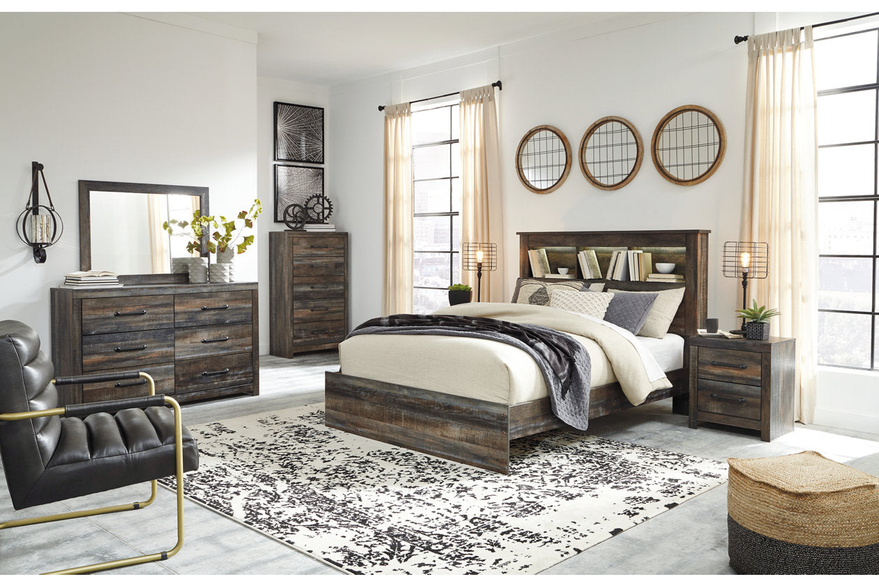 Drystan Multi Queen Bookcase Bed - SET | B211-54 | B211-96 | B211-65 - Luna Furniture - Dallas Store