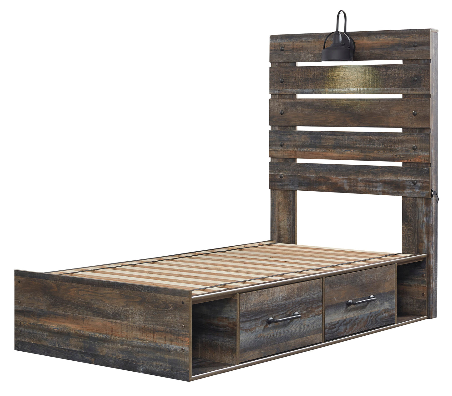 Drystan Multi Side Storage Platform Youth Bedroom Set - SET | B211-52 | B211-53 | B211-150 | B211-92 | B211-46 | B100-11 - Luna Furniture - Dallas Store