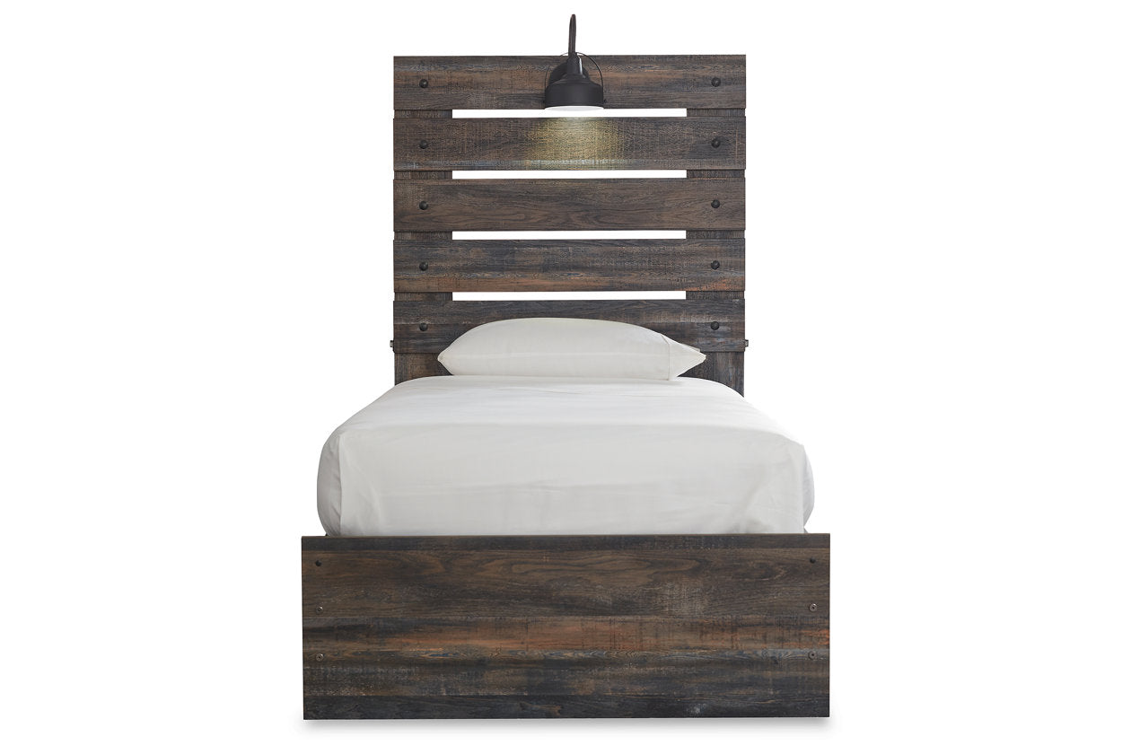 Drystan Multi Twin Panel Bed with 2 Storage Drawers - SET | B100-11 | B211-150 | B211-52 | B211-53 - Luna Furniture - Dallas Store