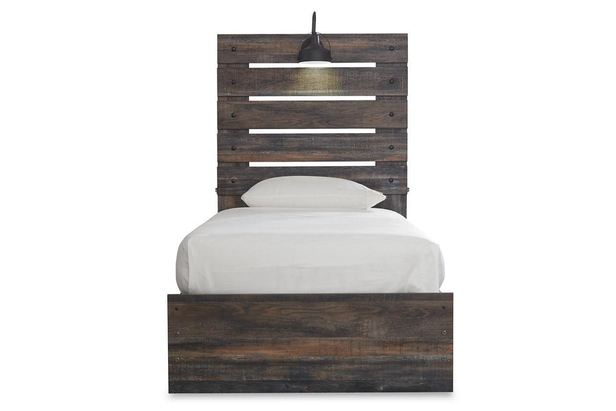 Drystan Multi Twin Panel Bed with 4 Storage Drawers - SET | B100-11 | B211-50(2) | B211-52 | B211-53 - Luna Furniture - Dallas Store