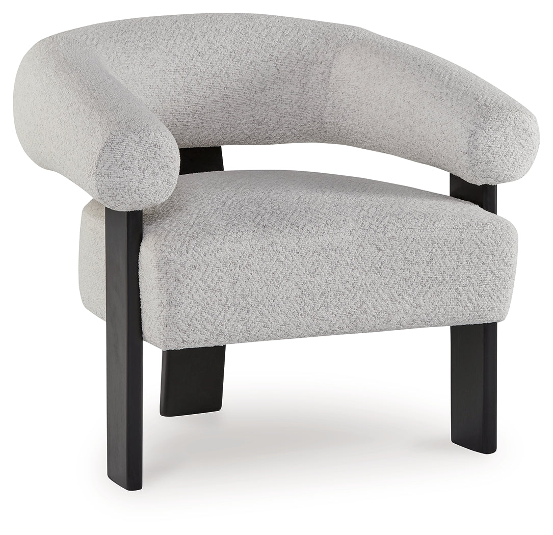 Dultish Snow Accent Chair - A3000668 - Luna Furniture - Dallas Store