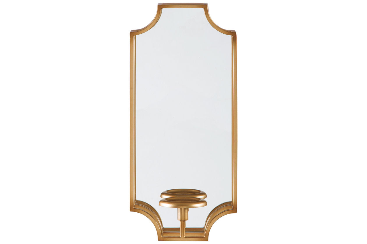 Dumi Gold Finish Wall Sconce - A8010153 - Luna Furniture - Dallas Store