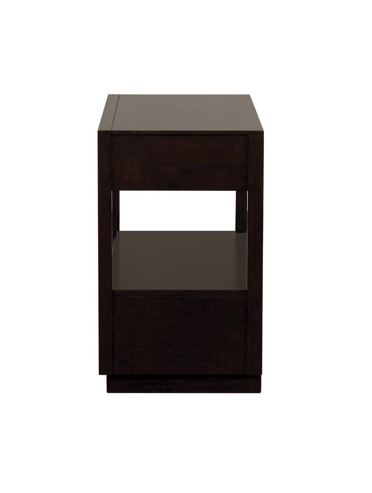 Durango 2-Drawer Nightstand Smoked Peppercorn - 223262 - Luna Furniture - Dallas Store