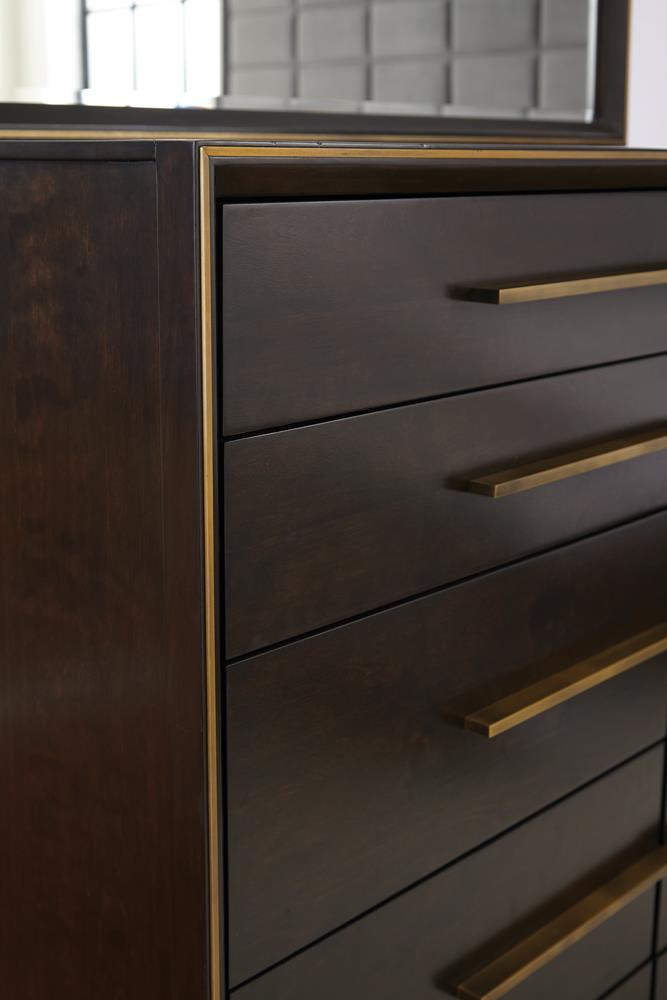 Durango Smoked Peppercorn 8-Drawer Dresser - 223263 - Luna Furniture - Dallas Store