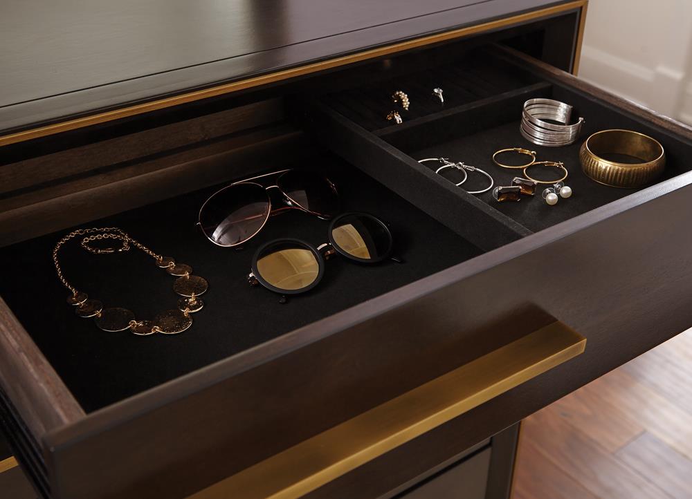 Durango Smoked Peppercorn 8-Drawer Dresser - 223263 - Luna Furniture - Dallas Store