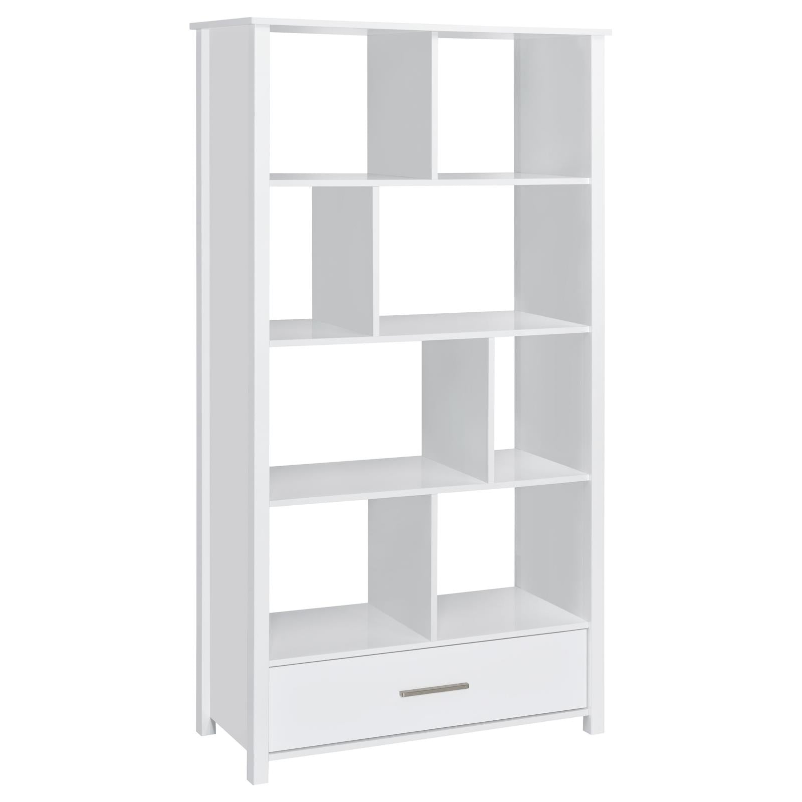 Dylan Rectangular 8-Shelf Bookcase - 801574 - Luna Furniture - Dallas Store