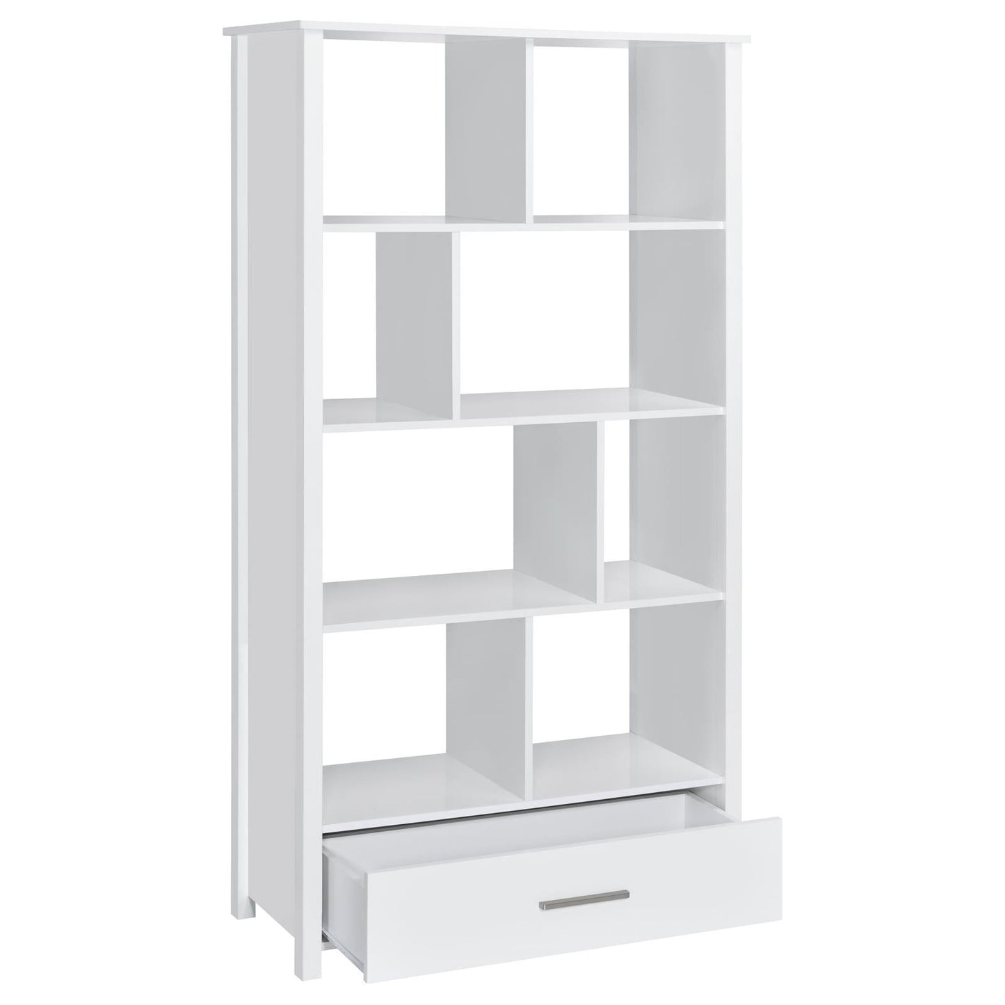 Dylan Rectangular 8-Shelf Bookcase - 801574 - Luna Furniture - Dallas Store