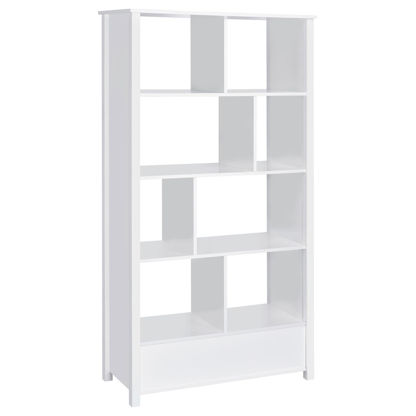 Dylan Rectangular 8-Shelf Bookcase - 801574 - Luna Furniture - Dallas Store